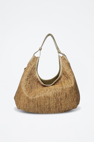 Leren Handtas Piccola Mary - Taupe