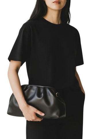 Leren Clutch - Zwart