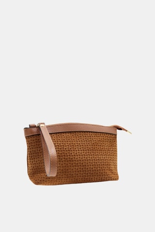 Leren Clutch - Bruin