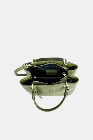 Leren Handtas - Groen