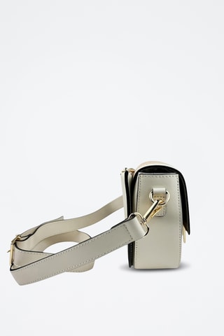 Leren Schoudertas Annalisa - Beige