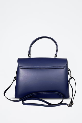 Leren Handtas Belen - Blauw