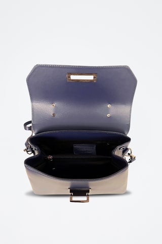 Leren Handtas Belen - Blauw
