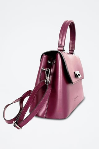 Leren Handtas Belen - Bordeauxrood