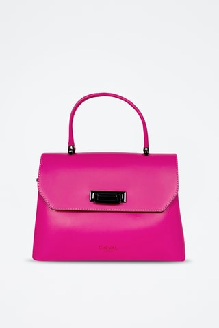 Leren Handtas Belen - Fuchsia