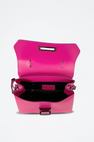 Leren Handtas Belen - Fuchsia