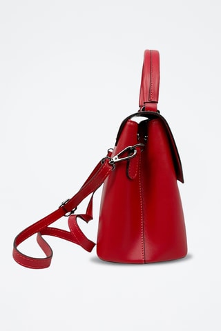Leren Handtas Belen - Rood