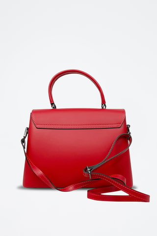 Leren Handtas Belen - Rood