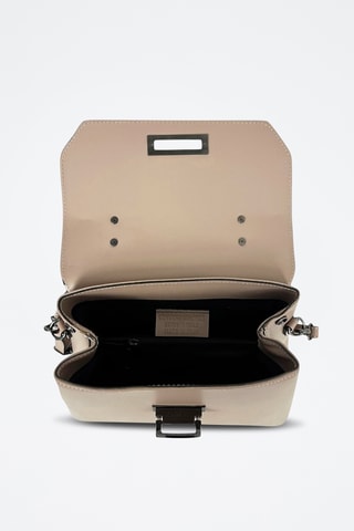 Leren Handtas Belen - Taupe