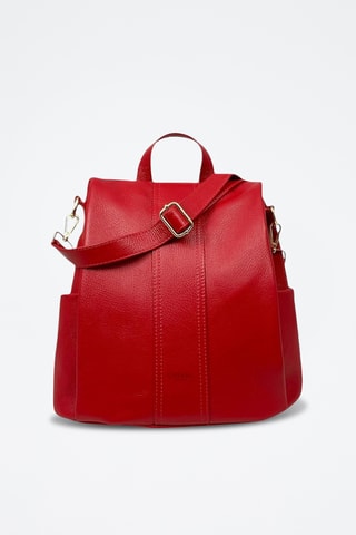 Leren Rugtas Amanda - Rood
