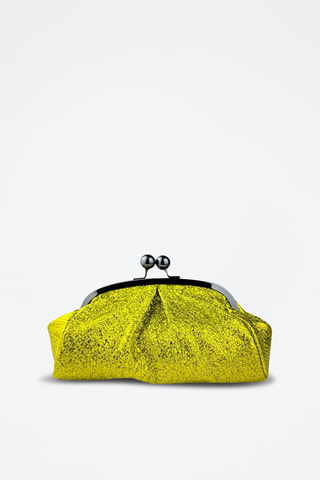 Leren Clutch Vittoria - Wit