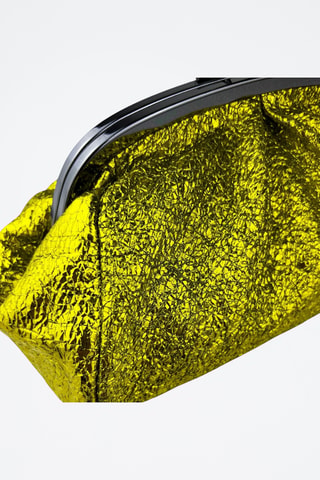 Leren Clutch Vittoria - Wit