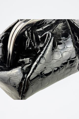 Leren Clutch Vittoria - Goudkleurig