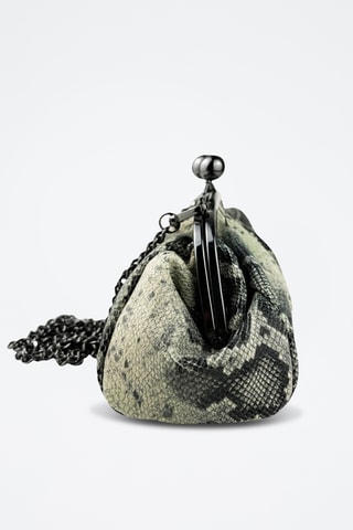 Leren Clutch Vittoria - Goudkleurig