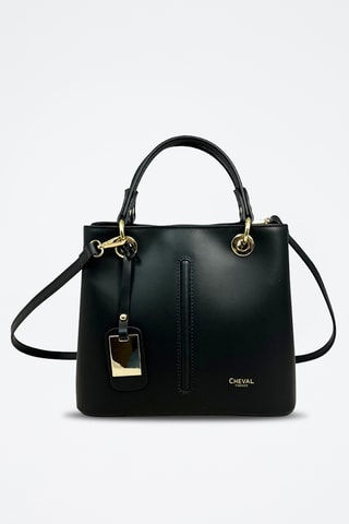 Sac à main en cuir Gallipoli Mini - Noir