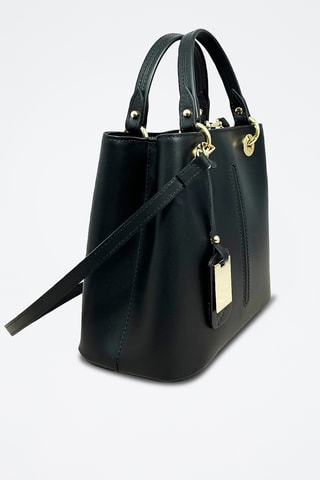 Sac à main en cuir Gallipoli Mini - Noir