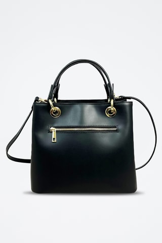 Sac à main en cuir Gallipoli Mini - Noir