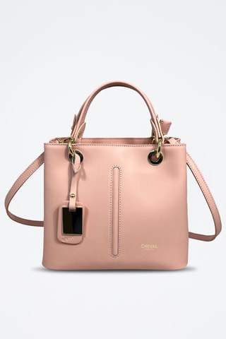 Sac à main en cuir Gallipoli Mini - Rose