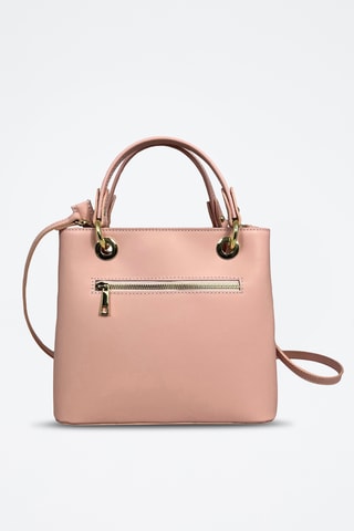 Sac à main en cuir Gallipoli Mini - Rose