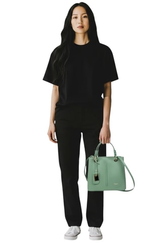 Sac à main en cuir Gallipoli Mini - Vert