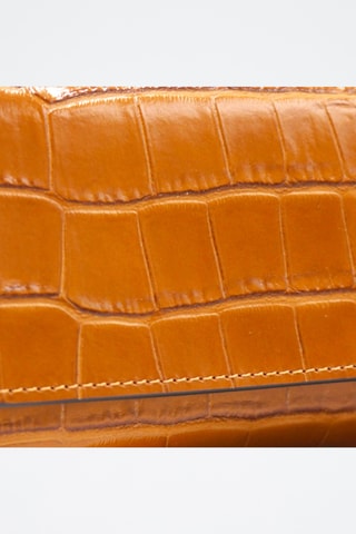 Leren Clutch Cosmo - Beige