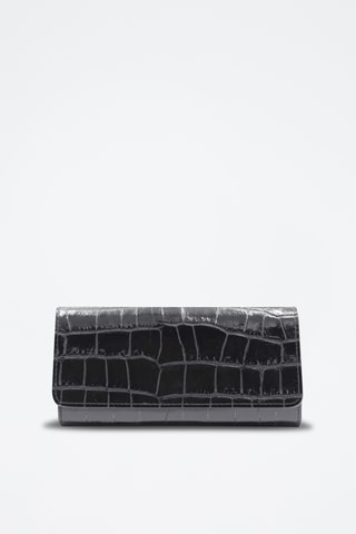 Leren Clutch Cosmo - Zwart