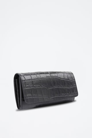 Leren Clutch Cosmo - Zwart