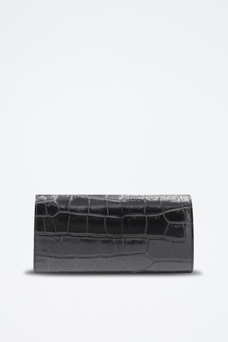 Leren Clutch Cosmo - Zwart