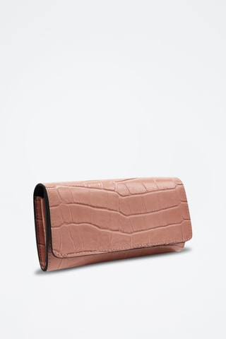 Leren Clutch Cosmo - Roze