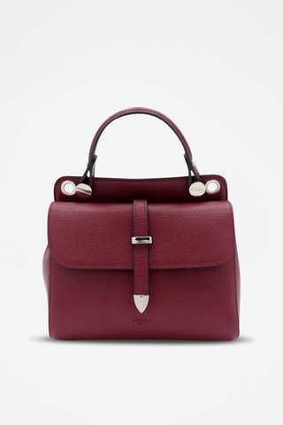Leren Handtas Naomi - Bordeauxrood