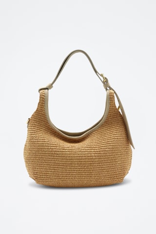 Leren Trendy Handtas Piccola Mary - Beige