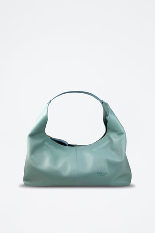 Leren Handtas Betty - Blauw