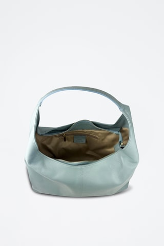 Leren Handtas Betty - Blauw