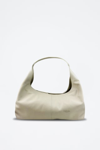 Leren Handtas Betty - Beige