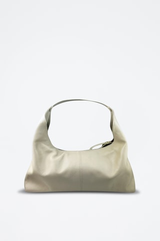 Leren Handtas Betty - Beige