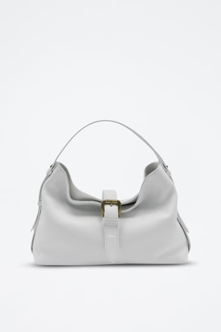 Leren Trendy Handtas Colombo - Wit