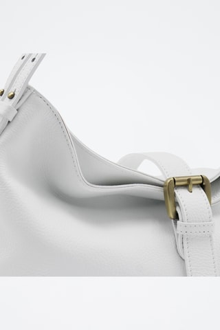 Leren Trendy Handtas Colombo - Wit