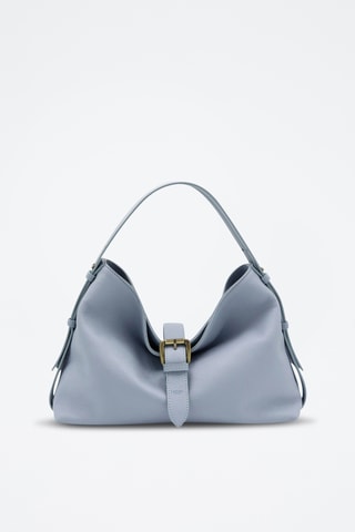 Leren Trendy Handtas Colombo - Lichtblauw