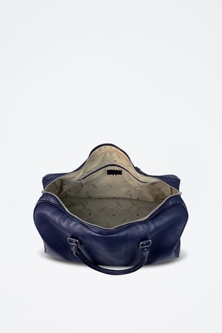 Leren Reistas Cortina - 51 cm - Blauw
