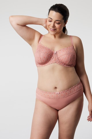 Braga brasileña Amelia - Rosa