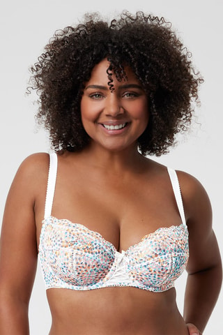 Sujetador con aros Luccia Swing - Blanco