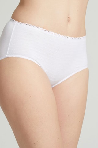Braga de talle alto Best Cotton - Blanco