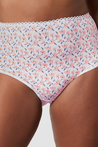 Braga de talle alto Best Cotton - Blanco