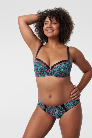 Slip Palma Swing - Negro