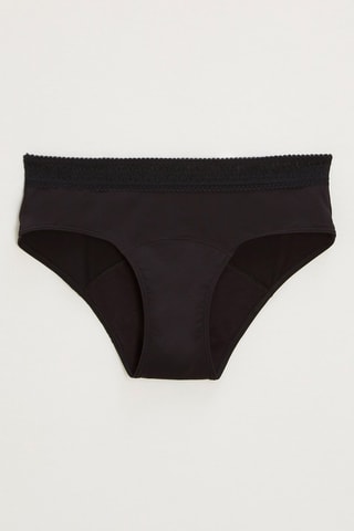 Braga menstrual A Fleur de Peau - Negro