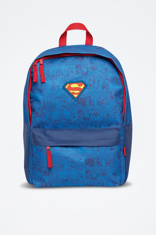 Mochila Super-homem Liga da Justiça DC Comics - Azul