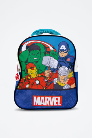 Mochila Os Vingadores Marvel - Azul e vermelho