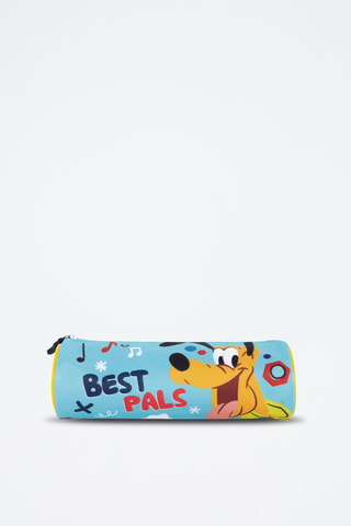 Estojo Mickey e Pluto Disney - Azul