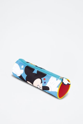 Estojo Mickey e Pluto Disney - Azul