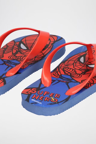 Chinelos de dedo Spider-Man Os Vingadores Marvel - Azul-escuro